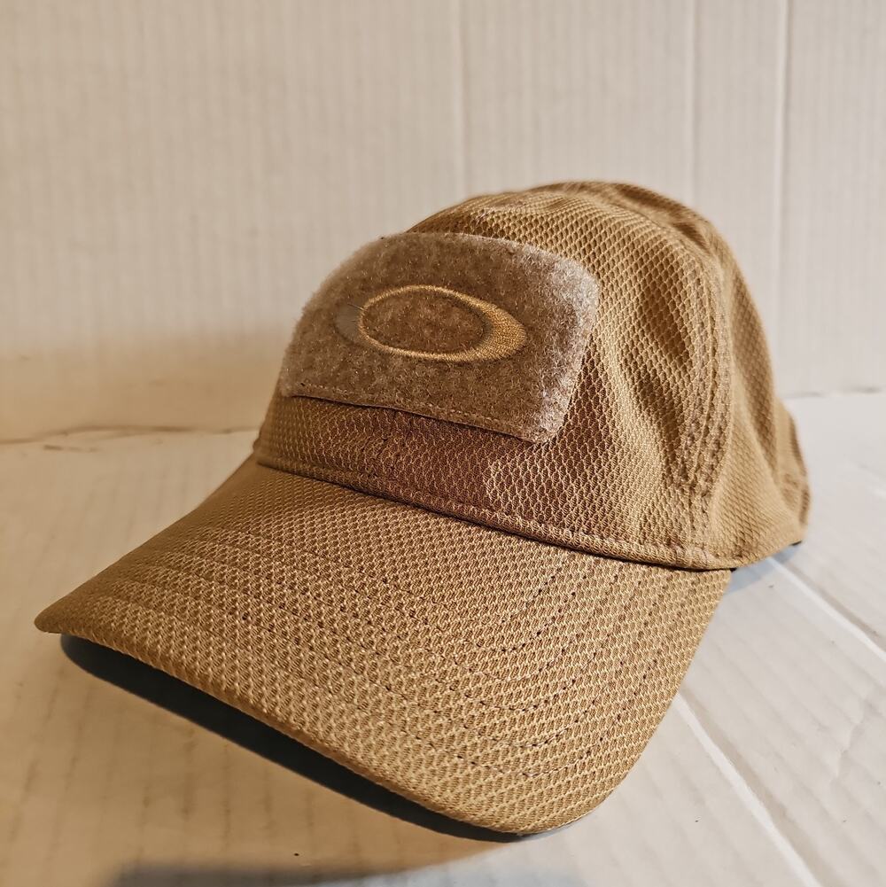 Oakley Hydrolix Special Forces Tactical A Flex L/XL Hat Brown Workwear Dad Mens